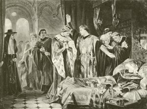 ヘンリー六世の第二部。 Act III-Scene II（グラビア） 作： Felix Octavius Carr Darley