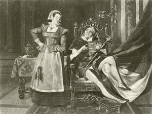 十二夜。 Act I-Scene V（グラビア） 作： Felix Octavius Carr Darley