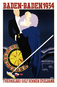 バーデンバーデン1934、1934。 作： Felix Rinne