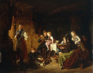 午後の娯楽、1875 作： Felix Schlesinger