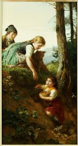 ベリー狩りの子供たち