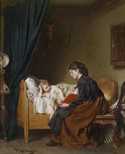 就寝前のお話／夜の読書タイム 作： Felix Schlesinger