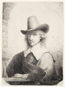 ハイハットの男、1645-50年頃 作： Ferdinand Bol