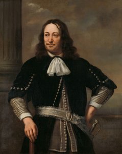海軍士官の肖像、おそらくアールト・ファン・ネス中将 (1626-1693)