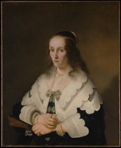 女性の肖像 作： Ferdinand Bol