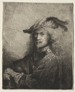 将校の肖像、1645年。 作： Ferdinand Bol