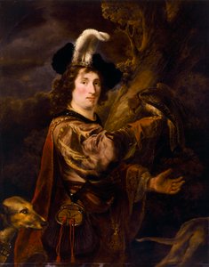 鷹匠 作： Ferdinand Bol