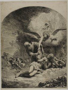 アブラハムの犠牲 作： Ferdinand Bol