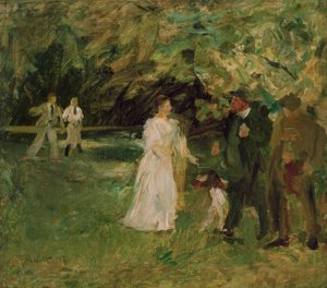 公園での会話 作： Ferdinand Brutt