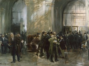 証券取引所 作： Ferdinand Brutt