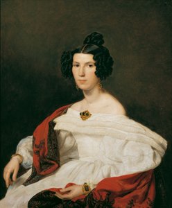 宮廷官吏ヨーゼフ・フォン・シュタドラーの妻 作： Ferdinand Georg Waldmuller