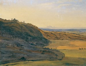 アリッチャでの景観研究 作： Ferdinand Georg Waldmuller