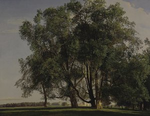 プラーター風景、1830 作： Ferdinand Georg Waldmuller