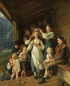 ブライドメイド 作： Ferdinand Georg Waldmuller