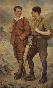 Highland Walk 作： Ferdinand George Lemmers