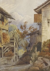 サボイの農家 作： Ferdinand Hodler