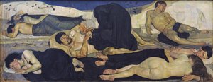 夜 作： Ferdinand Hodler