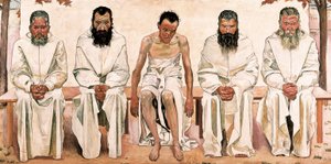 生活の疲労感 作： Ferdinand Hodler