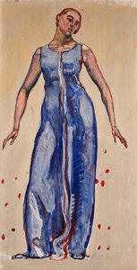 無限をのぞく図 作： Ferdinand Hodler