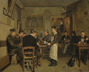 ゲストハウス、1879 作： Ferdinand Hodler