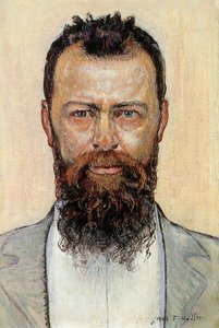 自画像 作： Ferdinand Hodler