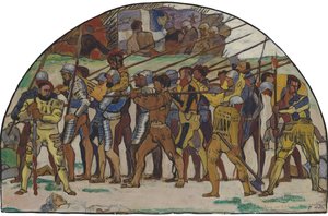 マリニャーノバリアントからの隠れ家、1897年頃 作： Ferdinand Hodler