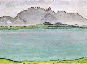 ストックホーン山脈とトゥーン湖、1911