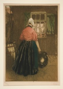 水差しを持つ女性 作： Ferdinand Jean Luigini