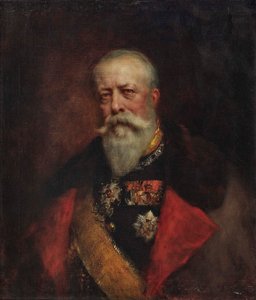 バーデン大公フレデリック 1 世の肖像 1826 年から 1907 年。 作： Ferdinand Keller