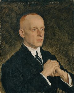 紳士の肖像 作： Ferdinand Kitt
