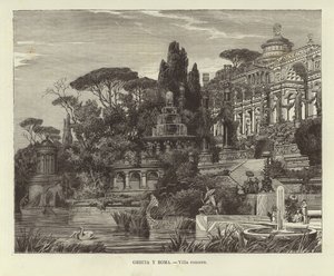 ギリシャとローマ-ローマの別荘 作： Ferdinand Knab