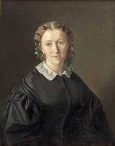 貴婦人の肖像 作： フェルディナンド・クルムホルツ