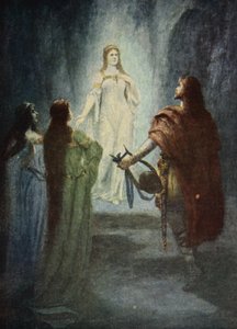 彼はJ.ウォーカーマクパッドデン（1874-1960）による &39;The Stories of Wagner&39;s Operas&39;からの美しい女性を見ました、1905年