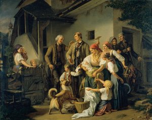 捨て子 作： Ferdinand Mallitsch