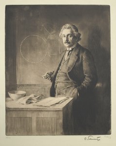 アルバート・アインシュタインの肖像1879-1955、1921