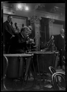 ウィーン・フィルハーモニー管弦楽団の印象的なメカニズム 作： Ferdinand Schmutzer