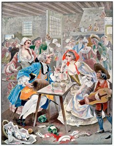 小さなランポノー、18世紀、c1870-1950。 作： Ferdinand Sigismund Bac