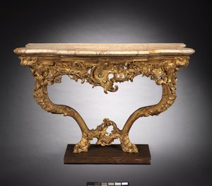 コンソールテーブル、c.1765 作： Ferdinand Tietz