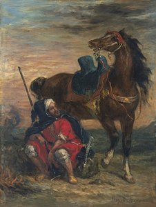 アラブライダー 作： Ferdinand Victor Eugene Delacroix