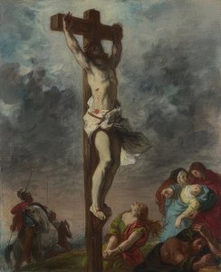 はりつけ。 1853 作： Ferdinand Victor Eugene Delacroix