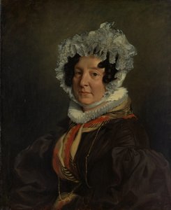 マダムアンリフランソワリーゼナー、1835年 作： Ferdinand Victor Eugene Delacroix