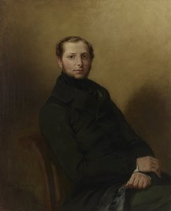 シャルルドモルネ伯爵の肖像、1837年 作： Ferdinand Victor Eugene Delacroix