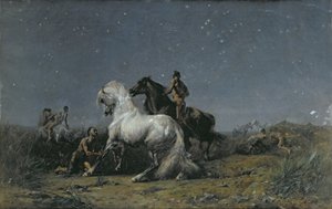 19世紀の馬泥棒