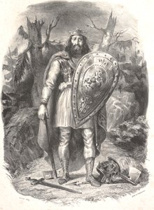 無題、ゴドフロワ・エンゲルマンによる刻印 作： Ferdinand Victor Eugene Delacroix