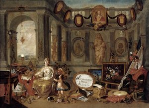 ヨーロッパの寓意、1689年。 作： Ferdinand van Kessel