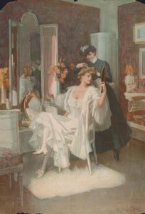 トイレで 作： Ferdinand von Reznicek