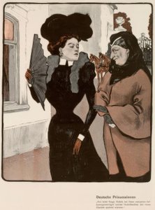 ドイツのお姫様 作： Ferdinand von Reznicek