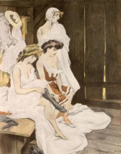 確かに、彼はラインゴルドを口笛で吹いている。彼は水泳パンツを必ず履くからだ。