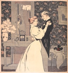 「結婚式の夜」の購読。 夫婦。