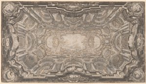 壮大な幻想的な天井 作： Ferdinando Galli Bibiena